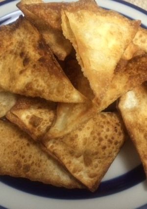 クリームチーズ揚げワンタン-レシピのメイン写真