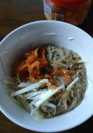 ネギたっぷり冷麺-レシピのメイン写真