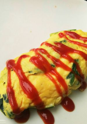 レンジで簡単 ☆チーズオムレツ☆-レシピのメイン写真