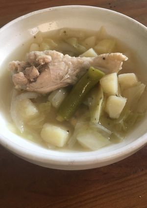 レモン香る 野菜とチキンのスープ-レシピのメイン写真