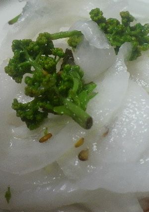 花山椒と新玉ねぎの酢の物-レシピのメイン写真