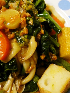 さっと簡単♪菜の花とさつま揚げの麻婆炒め-レシピのメイン写真
