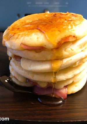 ベーコンストリップパンケーキ-レシピのメイン写真