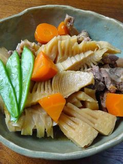 たけのこと鶏肉の煮込み-レシピのメイン写真