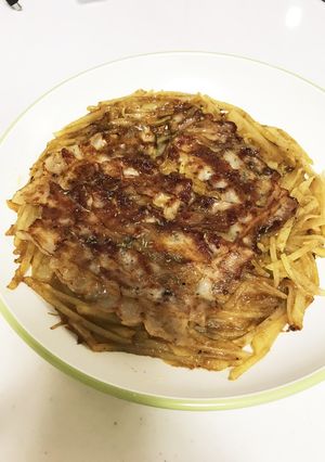 じゃがいもと豚肉のカレーガレット-レシピのメイン写真