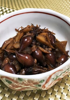 ホタルイカと生姜の煮付け-レシピのメイン写真