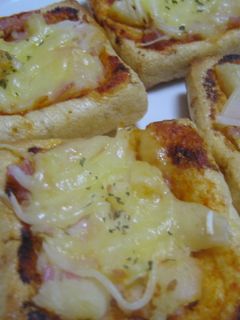 油揚げDEピザできました☆-レシピのメイン写真