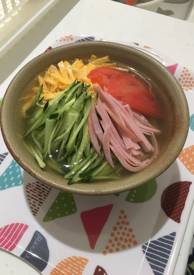 冷やし中華風★ふるる冷麺-レシピのメイン写真