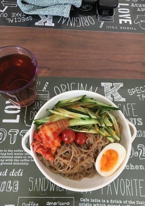 ピリ辛ごまポン酢冷麺-レシピのメイン写真