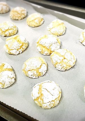イタリアンクッキーのアマレッティ-レシピのメイン写真