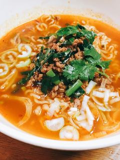 うまからっ!担々麺風 辛ラーメン-レシピのメイン写真