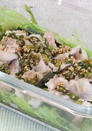 蒸し野菜のごまポン酢かけ-レシピのメイン写真