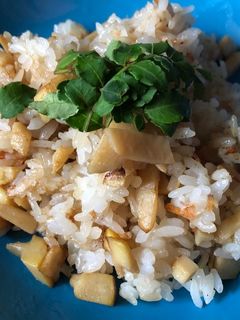 筍煮の炒飯-レシピのメイン写真