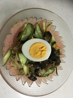 たっぷり麻婆茄子辛冷麺-レシピのメイン写真