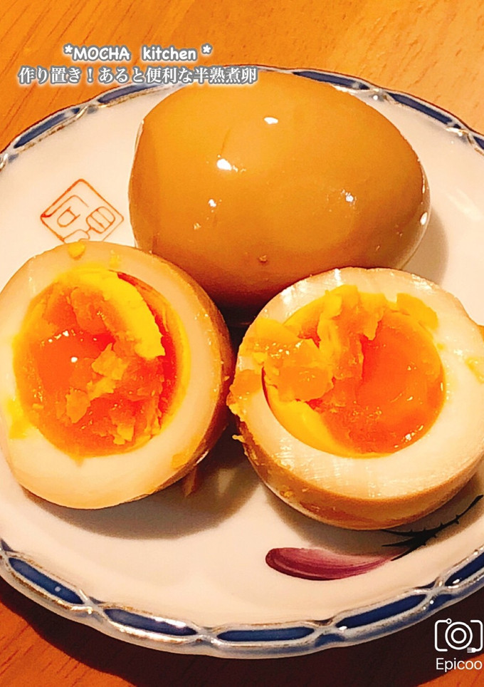 作り置き！あると便利な半熟煮卵-レシピのメイン写真