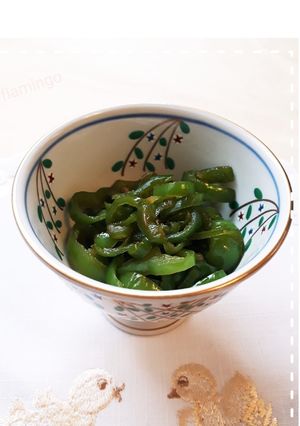 あと一品！子供も好きなピーマンの甘煮-レシピのメイン写真