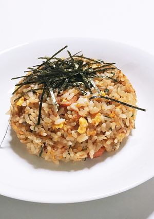 大葉とミョウガの和風チャーハン-レシピのメイン写真
