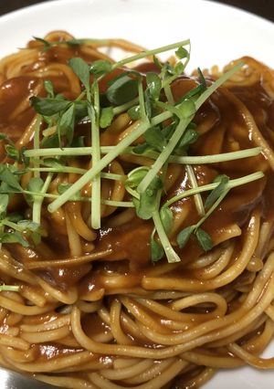 野菜ジュース de カレーパスタ-レシピのメイン写真