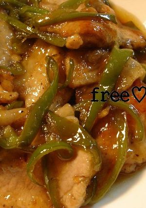 豚肉とピーマンのさっぱり焼き☆-レシピのメイン写真