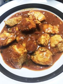 簡単鶏胸肉のトマト煮込み-レシピのメイン写真