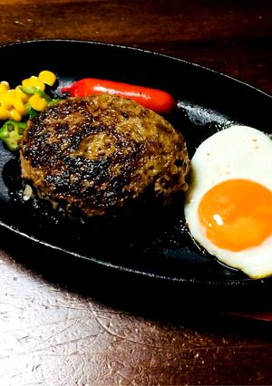 昔ながらのハンバーグ、スイス風-レシピのメイン写真