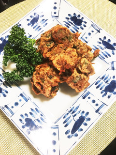 まぐろフレークとニラの揚げ物-レシピのメイン写真