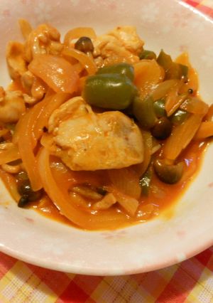 チキンの野菜ジュース煮込み-レシピのメイン写真