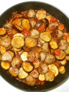 肉団子ナスのトマト酢豚♪簡単-レシピのメイン写真