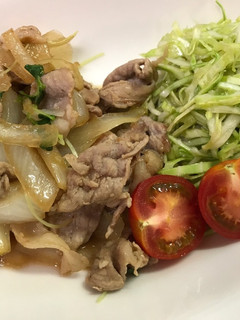 豚の塩ダレ炒め〜無限キャベツ添え〜-レシピのメイン写真