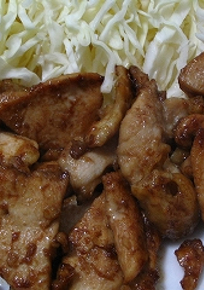 鶏肉のしょうが焼き-レシピのメイン写真