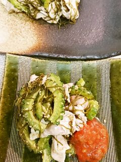 ゴーヤ・豚しゃぶ刻み昆布サラダ-レシピのメイン写真