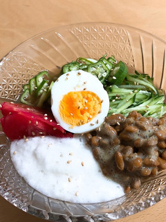 ふるる冷麺☆夏にぴったりネバネバ冷麺-レシピのメイン写真