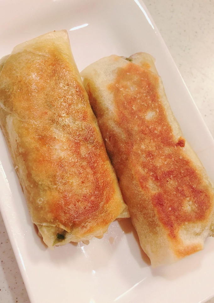 簡単！わが家の揚げない焼き春巻き！-レシピのメイン写真