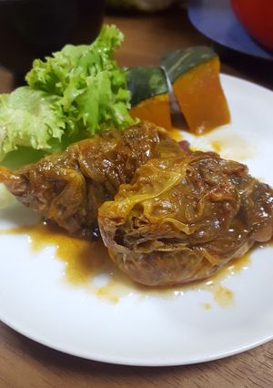 濃い野菜ジュースのロールキャベツ-レシピのメイン写真