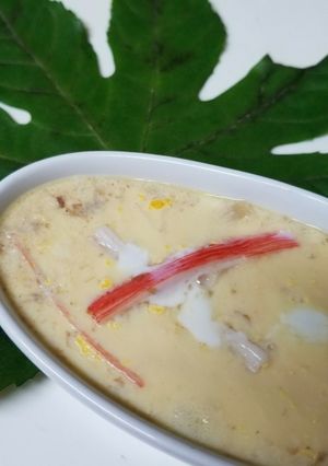 竹の子の煮汁の茶碗蒸し-レシピのメイン写真