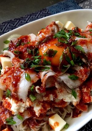 夏を乗り切るスタミナ冷麺-レシピのメイン写真