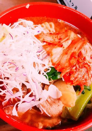 キムチキン辛ラーメン-レシピのメイン写真