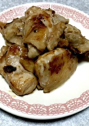 【簡単】鶏モモ肉の梅肉漬け-レシピのメイン写真