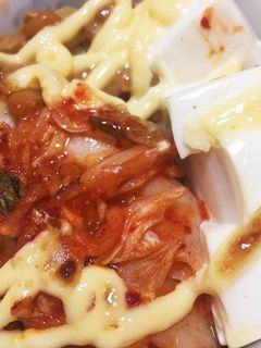 キムチ、納豆、豆腐丼-レシピのメイン写真