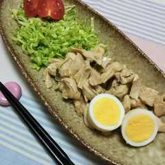 รูปของ ささみの中華タレ漬け