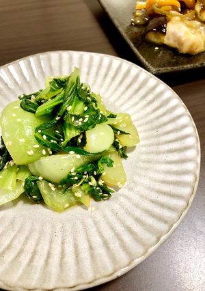 栄養たっぷり♪チンゲンサイのナムル-レシピのメイン写真