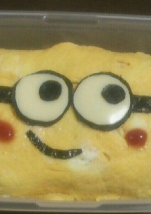 簡単☆ミニオンズお弁当-レシピのメイン写真