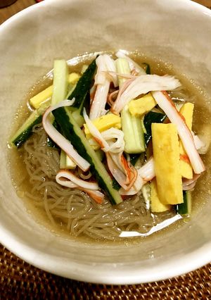あっさり美味しいキンパ風冷麺-レシピのメイン写真