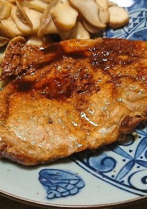 いちごジャムでやわらかトンテキ(^q^)-レシピのメイン写真