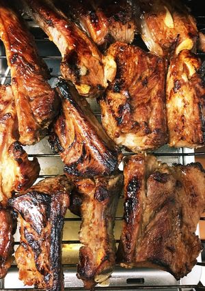 家のグリルで焼く和風スペアリブ-レシピのメイン写真