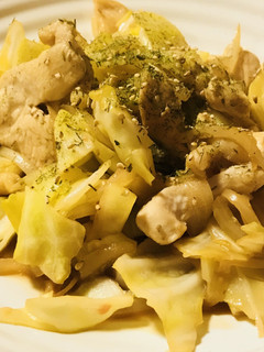 野菜炒め☆鶏肉とキャベツのソース炒め-レシピのメイン写真