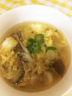 舞茸と卵の味噌汁-レシピのメイン写真
