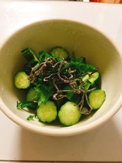 キュウリと大葉の塩昆布和え-レシピのメイン写真