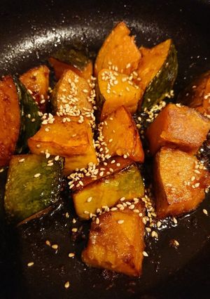 大学カボチャ-レシピのメイン写真