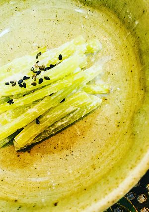塩酒粕と練りゴマで♪山蕗の煮物-レシピのメイン写真